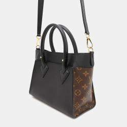 Louis Vuitton On My Side Noir Monogram Calf Leather Size Pm
