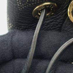 Louis Vuitton Bella Noir Monogram Mahina