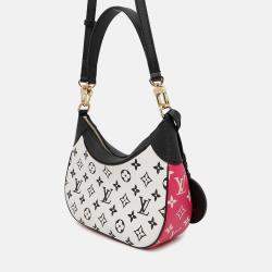 Louis Vuitton Bagatelle Nm Black/White/Pink Monogram Empreinte Leather