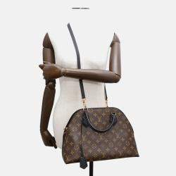 Louis Vuitton Alma Bag Into Bag Noir Monogram