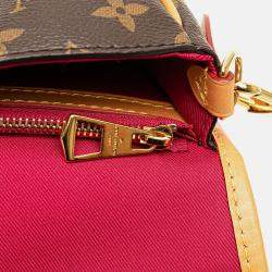 Pre Owned Louis Vuitton Brown Monogram Diane