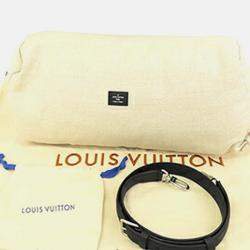 Louis Vuitton Black Cuir Millesime Georges Tote GM