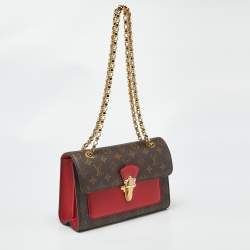 Pre Owned Louis Vuitton Cerise Monogram Canvas Victoire Bag