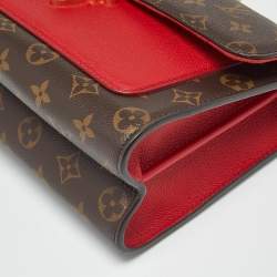 Pre Owned Louis Vuitton Cerise Monogram Canvas Victoire Bag
