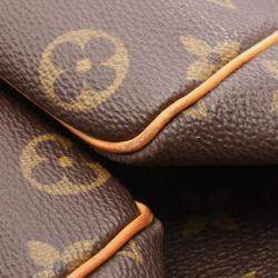Pre Owned Louis Vuitton Keepall 45 Brown Monogram Canvas Travel Bag