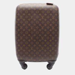 Louis Vuitton Zephyr 55 Carry Bag  Monogram Canvas Leather Brown