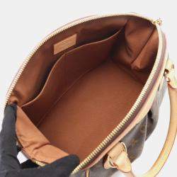 Louis Vuitton Tivoli Pm Hand Tote Bag  Monogram Canvas