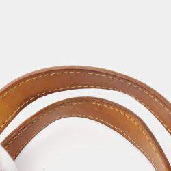 Pre Owned Louis Vuitton Palermo Pm Shoulder Handbag  Monogram Canvas Brown