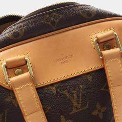 Pre Owned Louis Vuitton Excursion Brown Monogram Canvas Top Handle Bag