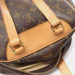 Pre Owned Louis Vuitton Excursion Brown Monogram Canvas Top Handle Bag