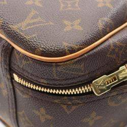 Pre Owned Louis Vuitton Excursion Brown Monogram Canvas Top Handle Bag