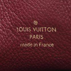 Pre Owned Louis Vuitton Manhattan Bordeaux Monogram Canvas Shoulder Bag