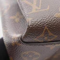 Pre Owned Louis Vuitton Soufflot MM Brown Monogram Canvas Shoulder Bag