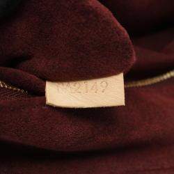 Pre Owned Louis Vuitton Soufflot MM Brown Monogram Canvas Shoulder Bag