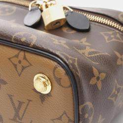 Louis Vuitton Vanity Nv Pm Chain Crossbody Handbag  Monogram Reverse