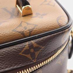 Louis Vuitton Vanity Nv Pm Shoulder Handbag  Monogram Reverse Canvas