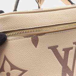 Pre Owned Louis Vuitton Vanity PM Monogram Empreinte Leather Crossbody Bag