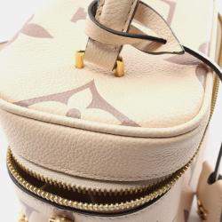 Pre Owned Louis Vuitton Vanity PM Monogram Empreinte Leather Crossbody Bag