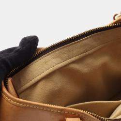 Pre Owned Louis Vuitton Boetie Pm Handbag  Monogram Canvas Leather Brown