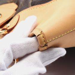 Louis Vuitton Boesi Pm Hand Bag Monogram Leather Brown