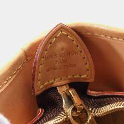 Louis Vuitton Boesi Pm Hand Bag Monogram Leather Brown