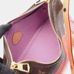 Pre Owned Louis Vuitton Yayoi Kusama Monogram Pumpkin Dots Boulogne Monogram Canvas Crossbody Bag