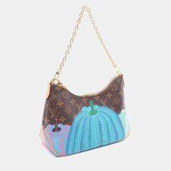 Pre Owned Louis Vuitton Yayoi Kusama Monogram Pumpkin Dots Boulogne Monogram Canvas Crossbody Bag