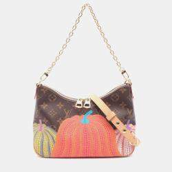 Pre Owned Louis Vuitton Yayoi Kusama Monogram Pumpkin Dots Boulogne Monogram Canvas Crossbody Bag