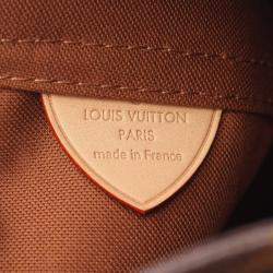 Pre Owned Louis Vuitton Atlantis GM Brown Monogram Canvas Shoulder Bag