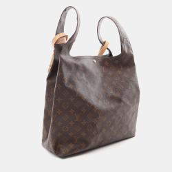 Pre Owned Louis Vuitton Atlantis GM Brown Monogram Canvas Shoulder Bag