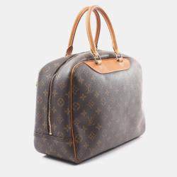 Pre Owned Louis Vuitton Deauville Bowling Vanity Monogram