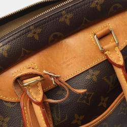 Pre Owned Louis Vuitton Deauville Bowling Vanity Monogram