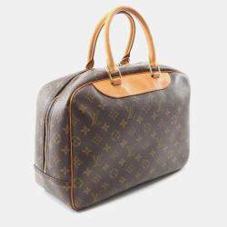 Pre Owned Louis Vuitton Deauville Bowling Vanity Monogram