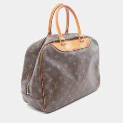 Pre Owned Louis Vuitton Deauville Bowling Vanity Monogram
