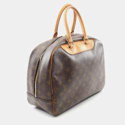 Pre Owned Louis Vuitton Deauville Bowling Vanity Monogram