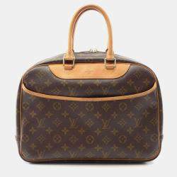 Pre Owned Louis Vuitton Deauville Bowling Vanity Monogram