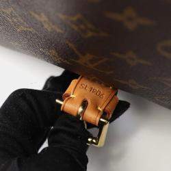 Pre Owned Louis Vuitton Bel Air Brown Monogram Canvas Handbag 