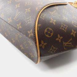 Pre Owned Louis Vuitton Ellipse MM Monogram Leather Shoulder Bag 
