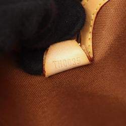 Pre Owned Louis Vuitton Ellipse MM Monogram Leather Shoulder Bag 