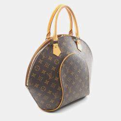 Pre Owned Louis Vuitton Ellipse MM Monogram Leather Shoulder Bag 