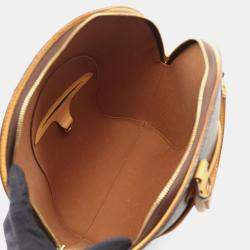 Pre Owned Louis Vuitton Ellipse MM Monogram Leather Shoulder Bag 