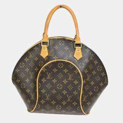 Louis Vuitton Ellipse Mm Hand Zipped Bag  Monogram Canvas
