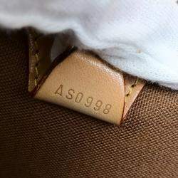 Louis Vuitton Ellipse Mm Hand Zipped Bag  Monogram Canvas