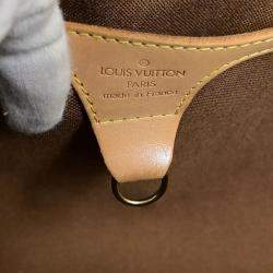 Louis Vuitton Ellipse Mm Hand Zipped Bag  Monogram Canvas