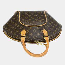 Louis Vuitton Ellipse Mm Hand Zipped Bag  Monogram Canvas