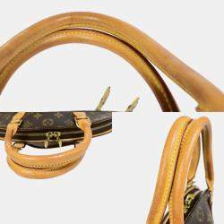 Louis Vuitton Ellipse Mm Hand Zipped Bag  Monogram Canvas