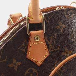 Louis Vuitton Ellipse Pm Hand Zipped Bag  Monogram Canvas