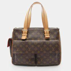 Louis Vuitton Multiple Cite Handbag  Monogram Canvas Brown