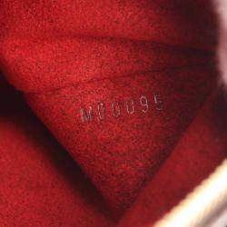 Pre Owned Louis Vuitton Multipli Cite Brown Monogram Canvas Handbag 