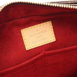 Pre Owned Louis Vuitton Multipli Cite Brown Monogram Canvas Handbag 